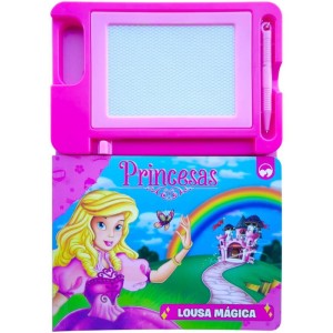 Livro Brinquedo Ilustrado Princesas C/lousa Magica-104963-69531