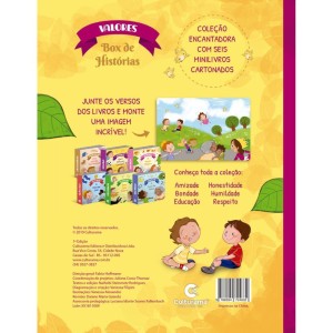 Livro Brinquedo Ilustrado Valores Box Historias C/6-082604-70457