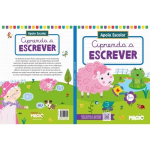 Livro Cartilha Aprenda Escrever 96p 27x20cm-092261-30022