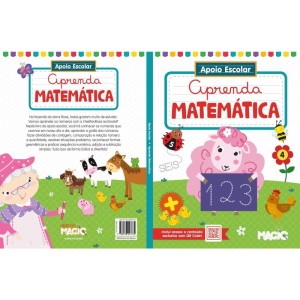 Livro Cartilha Aprenda Matematica 96p 27x20cm-092262-38275