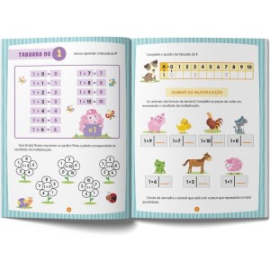 Livro Cartilha Aprenda Matematica 96p 27x20cm-092262-89766