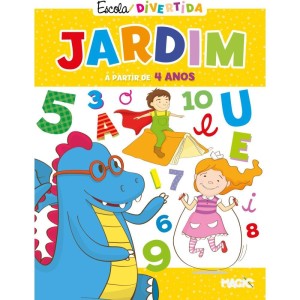 Livro Cartilha Jardim Vogais/num/formas 48p-081991-35938