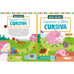 Livro Cartilha Letra Cursiva 48pgs 27x20cm-092265-51850