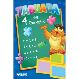 Livro Ensino Tabuada Economica 8 Titulos-093834-25405