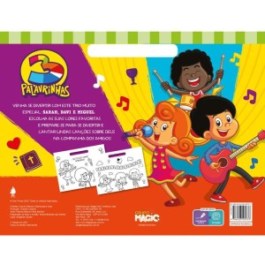 Livro Infantil Colorir 3 Palavrinhas Meu Blocao 48pgs-106297-70984