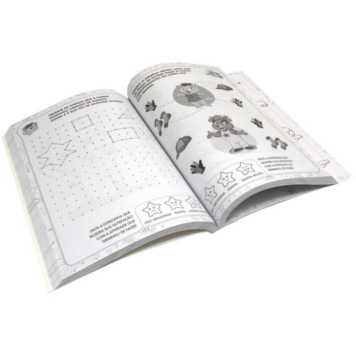 Livro Infantil Colorir 365 Escolinha Atividades 288pg-107754-50176