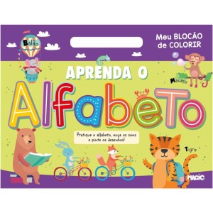 Livro Infantil Colorir Alfabeto Meu Blocao 48pgs-092145-69109