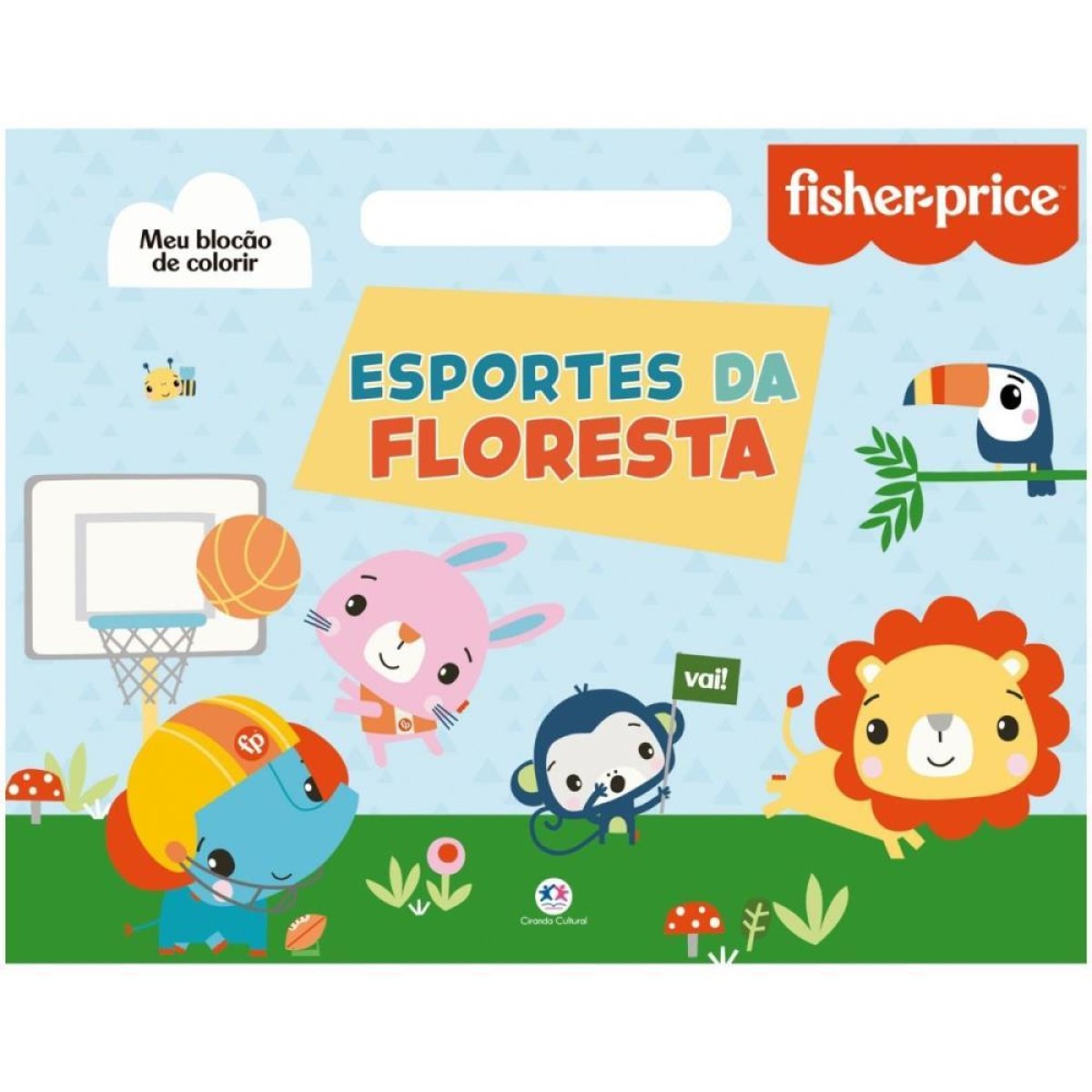 Livro Infantil Colorir Fisher-price Meu Blocao 48pgs-092144-30102