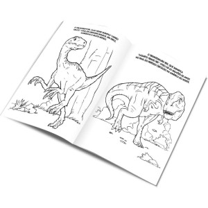 Livro Infantil Colorir Gigantes Do Passado/dinossauro-094801-82366