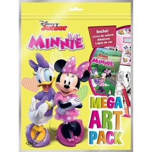 Livro Infantil Colorir Minnie Mega Art Pack-082027-77675