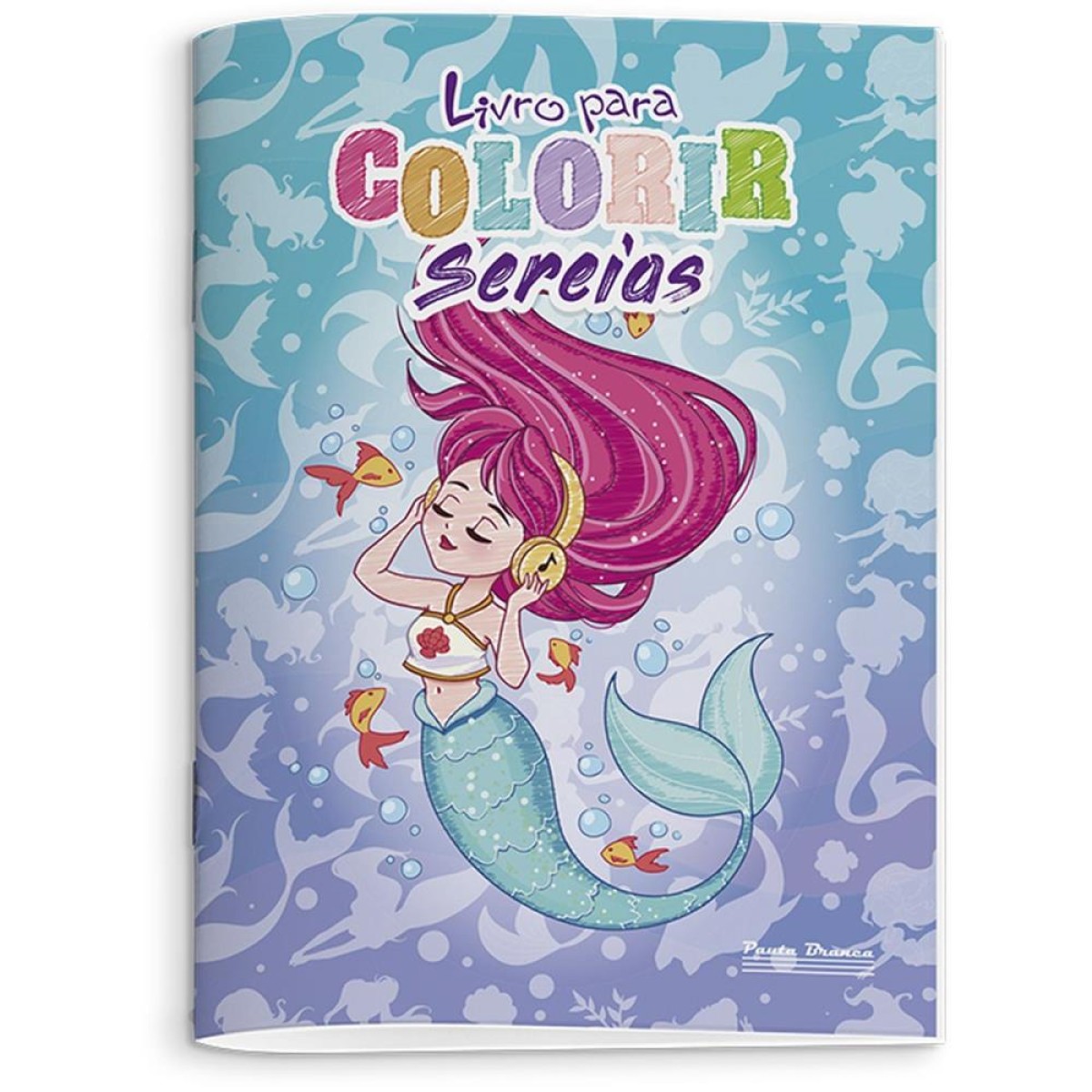 Livro Infantil Colorir Sereias 8pgs.-105015-34794