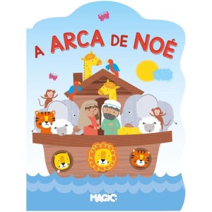 Livro Infantil Ilustrado Arca De Noe Recortado 16pgs-092156-92387