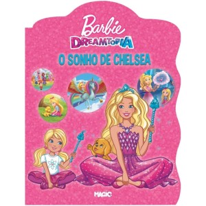 Livro Infantil Ilustrado Barbie Recortado 16pgs 28x21cm-092155-55284