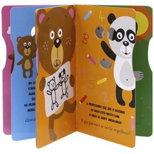 Livro Infantil Ilustrado Gire O Disco Ursinho 8pag-107736-56869