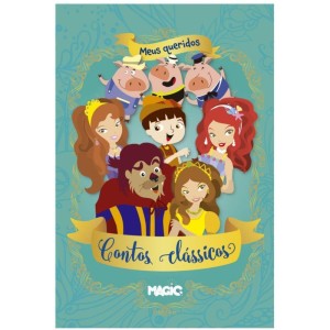 Livro Infantil Ilustrado Queridos Contos Classicos 128p-029398-43906