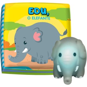 Livro Para Banho Edu O Elefante C/luz-070843-72997