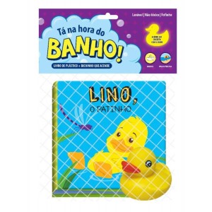 Livro Para Banho Lino O Patinho C/luz-068085-24175