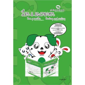 Livro Pedagogico Caligrafia Alibombom Verde C/pauta 60fls-107715-34137