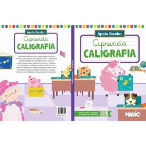 Livro Pedagogico Caligrafia Divertida 48pgs 28x21cm-085858-16057