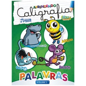 Livro Pedagogico Caligrafia N.2 Palavras 24pag. 20x27cm-030840-77141