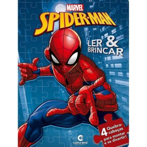 Livro Quebra-cabeca Homem Aranha Ler E Brincar-103005-15244