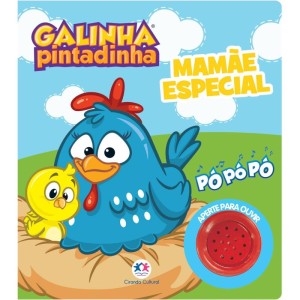 Livro Sonoro Galinha Pintadinha 18x16cm 6pg-105160-55618