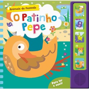 Livro Sonoro O Patinho Pepe 19x19 6pg 5bot-105167-33936