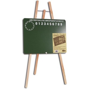 Lousa Infantil Cavalete Verde 40x30cm-089851-55715