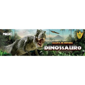 Maleta Para Pintura Dinossauro 92 Pecas-108170-17512