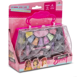 Maquiagem E Beleza Infantil Make Brinq Maleta C/sombra/glo-065289-96594