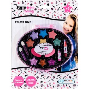 Maquiagem E Beleza Infantil My Style Beauty Paleta Diva-096102-60419