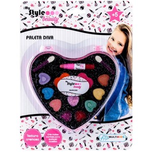 Maquiagem E Beleza Infantil My Style Beauty Paleta Diva-096102-85295