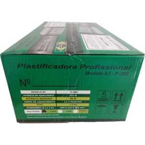 Maquina Plastificadora A3 P-380 110v-106368-94853