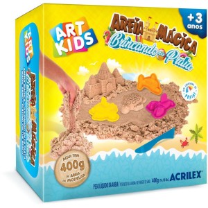 Massa Areia Brincando Na Praia 400g-085485-44472