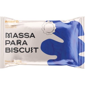 Massa De Porcelana Fria Biscuit 400g Azul Cobalto-106318-23756