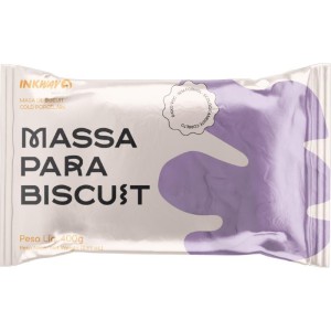 Massa De Porcelana Fria Biscuit 400g Lilas-106321-21790