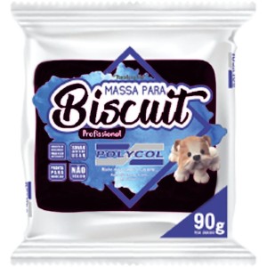 Massa De Porcelana Fria Biscuit 90g Preto-093556-12758