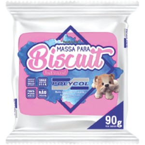 Massa De Porcelana Fria Biscuit 90g Rosa-093551-18578