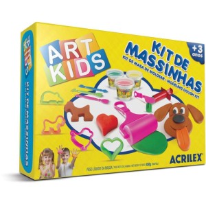 Massa Para Modelar Criativa Art Kids 4 450g.c/acessorios-057339-23469