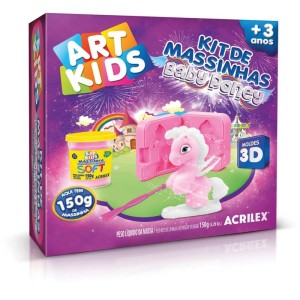 Massa Para Modelar Criativa Art Kids Baby Poney 1 150g-072712-92346