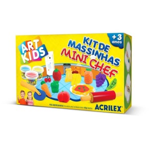 Massa Para Modelar Criativa Art Kids Mini Chef-061405-27650