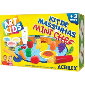 Massa Para Modelar Criativa Art Kids Mini Chef-061405-44524