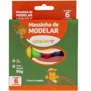 Massa Para Modelar Leo E Leo 6 Cores-089168-28621