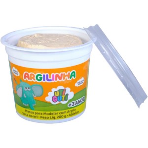 Massa Para Modelar Utiguti Argilinha Branca 200g-103131-53651