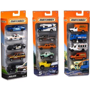 Matchbox Veículo Básico 1:64 5-pack (s)-076113-51488