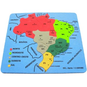 Material Didatico Eva Mapa Do Brasil 19 Pcs-066426-35374