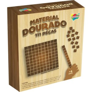 Material Dourado Madeira C/111 Pecas-094514-34911