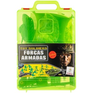 Miniatura Colecionavel Forcas Armadas Playset 75pcs-086925-70084