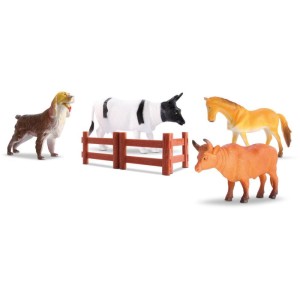 Miniatura Colecionavel Kit Animais Da Fazenda Solapa-108188-16352