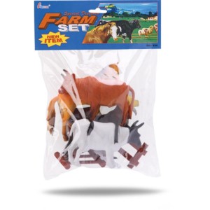 Miniatura Colecionavel Kit Animais Da Fazenda Solapa-108188-60162